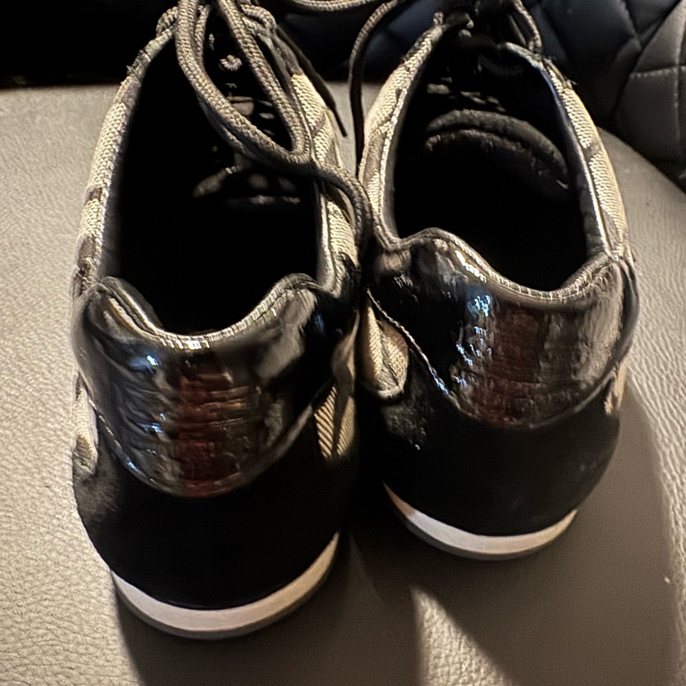 Coach Monochrome Patterned Sneakers - image 2
